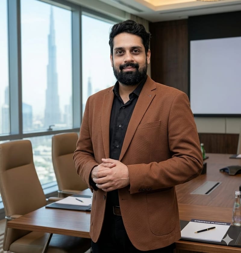 Mayank Singh conducting a B2B corporate sales training workshop in India